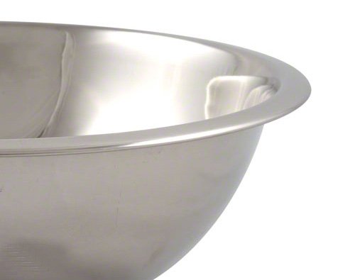 American Metalcraft, Inc. 3 Qt Stainless Steel Mixing Bowl, Silver