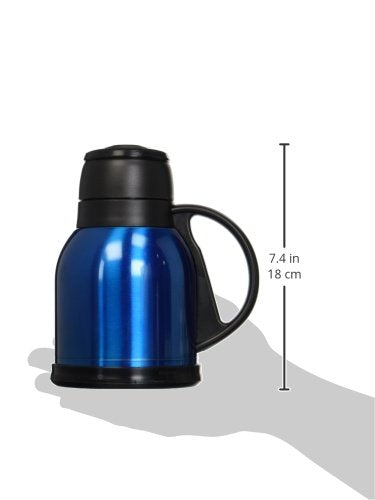 Highwave Mojoemo Wide Base Vacuum Travel Mug 22 Ounces (Aqua)
