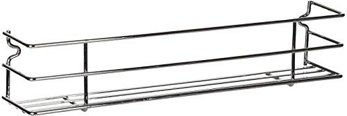 Now & Zen WallMount Spice Racks,Single Tier Hanging Organizers For Pantry  Over Stove, Kitchen Cupboard And Closet Door Storag