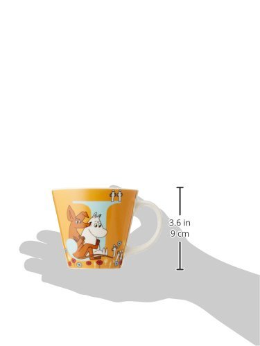 Yamaka Shoten Mm630-11J Moomin Initial Mug, J, Capacity: Approx. 11.8 Fl Oz (340 Ml), Microwave Safe, Moomin Goods, Scandinavian