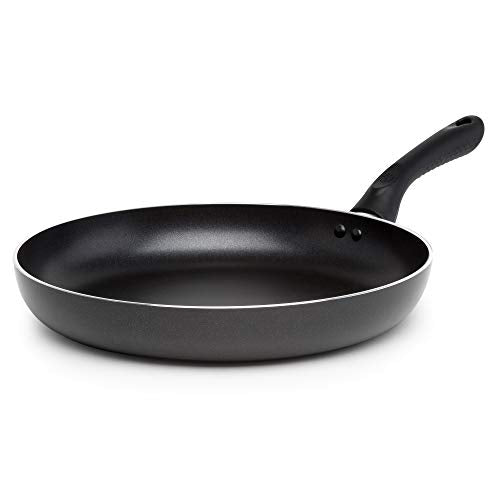 Ecolution Grande Non-Stick Fry Pan With Handle, Aluminum, 12.5'' Large, Black
