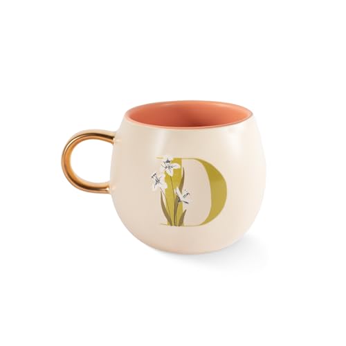 Fringe Studio Floral D Organic Round Mug (428035) 14 fl oz