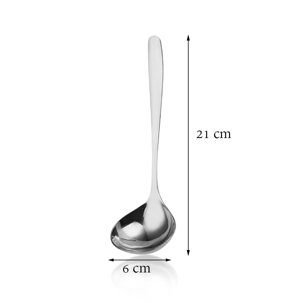 (Set Of 2) Stainless Steel Buffet Serving Spoon 8 3/8 Inch
