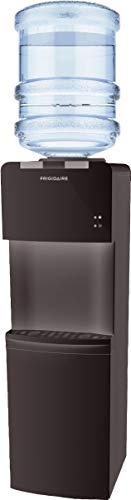 Frigidaire EFWC498  Top Loading Cooler Dispenser Hot & Cold Water  Child Safety Lock  Innovative Slim & Sleek Design, Holds 