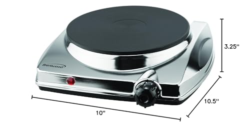 Brentwood, 10-Inch By 10.5-Inch By 3.25-Inch, Chrome