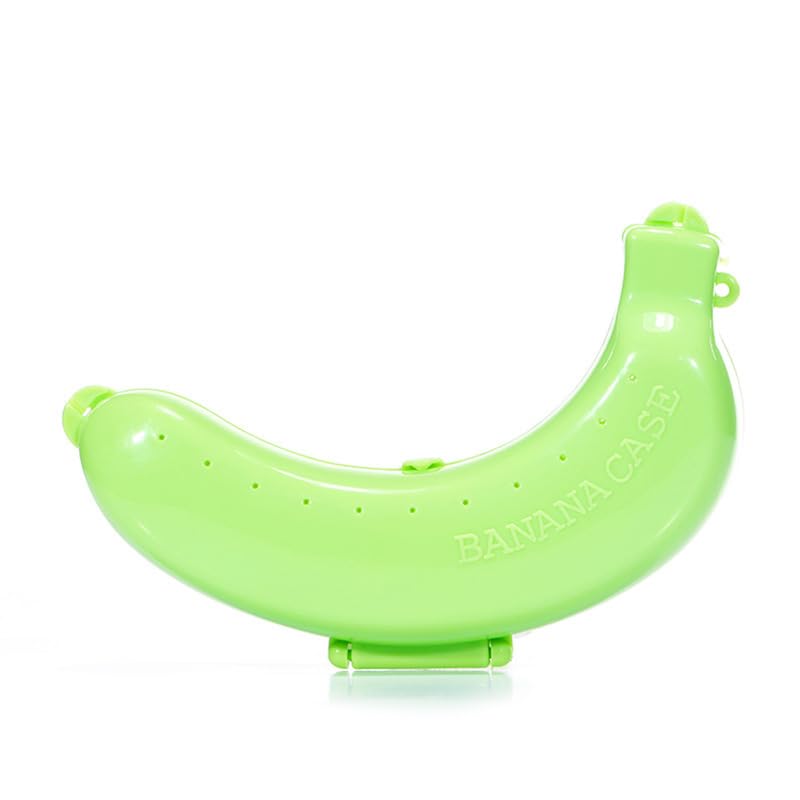 Banana Storage Bpa-Free Outdoor Travel Case,Keep Fresh Banana Keeper And Protector, Cute Banana Carrier Storage Box For Picnic C