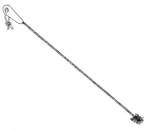 Brushtech Extra Long Super Flexible Drain Brush  48-Inch