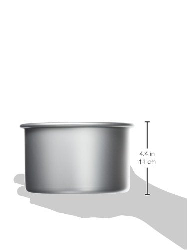 Ibili Round/Extra Deep Cake Pan, Silver, 15 X 10 Cm