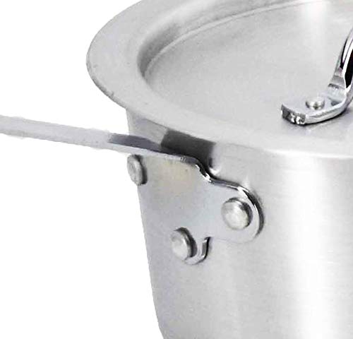Uniware Heavy Gauge Aluminum Sauce Pot Set (8 Pcs Set (2 3.5 5.5 8 Qt))