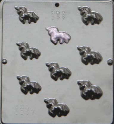 Candy Molds N More Mini Unicorn Bite Size Chocolate Candy Mold 1352