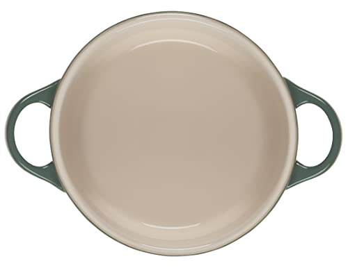 Le Creuset Stoneware Mini Round Cocotte, 14 Oz., Artichaut