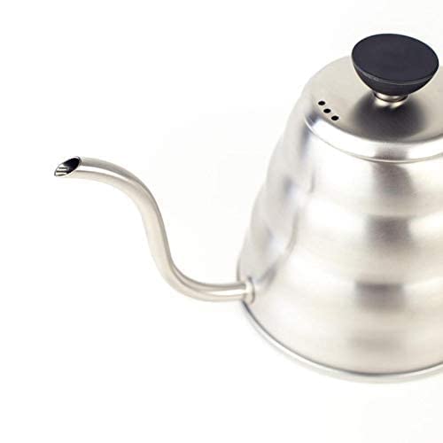 Hario V60 ''Buono'' Gooseneck Coffee Kettle  1.2L  Stainless Steel  Matte Black
