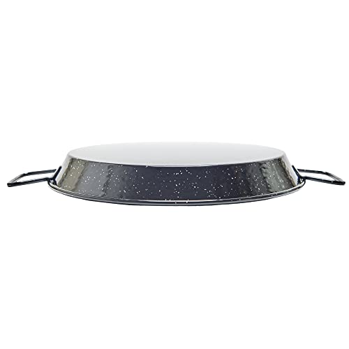 Garcima 14-Inch Enameled Steel Paella Pan, 36Cm