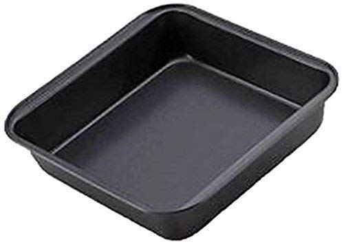 Xacton Teflon Square Cake Mould, Cooker With Removable Base, Non - Stick Cake Tins Pan Trays For Microwave, Oven And Bakeware, B
