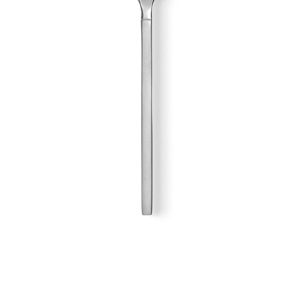 Alessi ''Dry'' 4-1/4-Inch Mocha Coffee Spoon With Satin Handle, Set Of 6