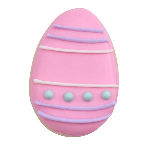 R&M Mini Easter Egg Cookie Cutter In Durable, Economical, Tinplated Steel
