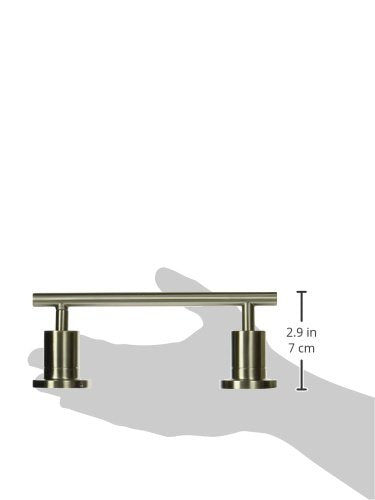 Pfister Contempra Toilet Paper Holder  Bathroom Tissue Roll Holder  Wall-Mounted  Screw-In  Brushed Nickel Finish  BPHNC1K