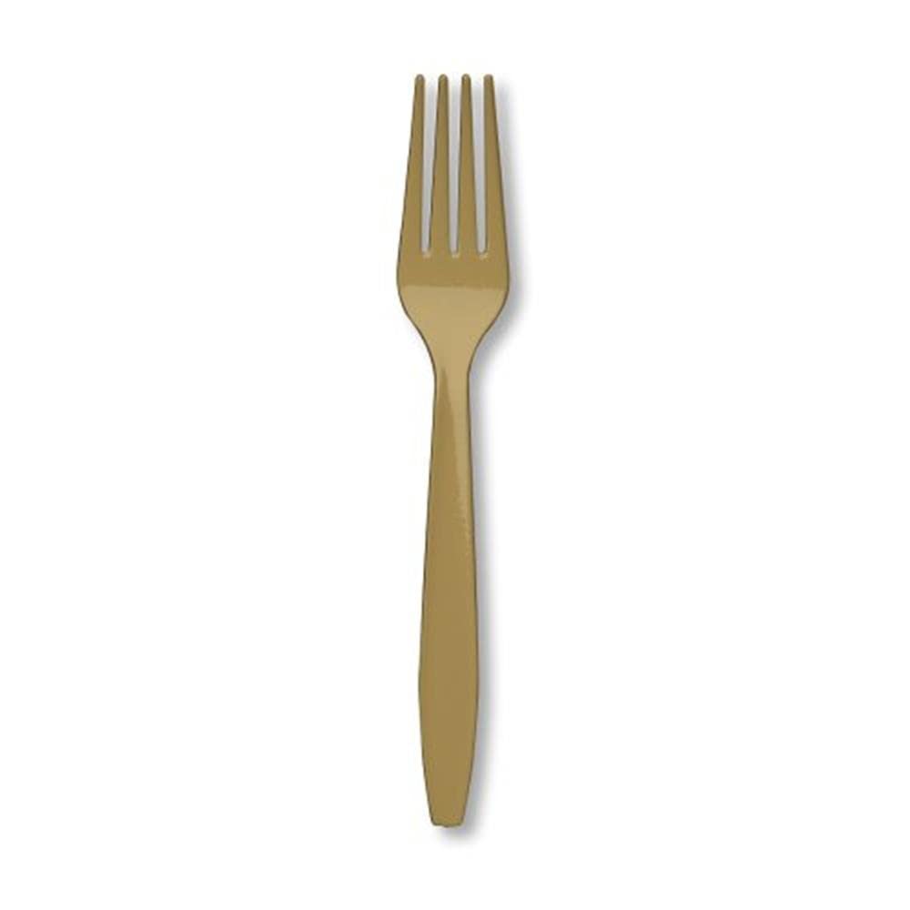 Creative Converting Party Supplies, One Size, Glittering Gold