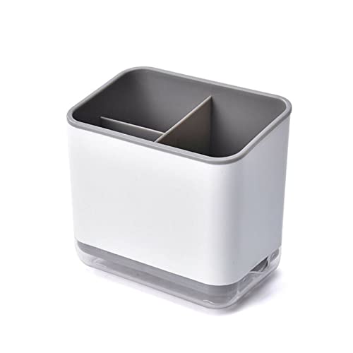 G4S3 Utensil Holder Cutlery Drainer Sink Caddy, Chopsticks Holder Spoon Chopsticks Fork Drain Rack Basket Storage Holder Organiz
