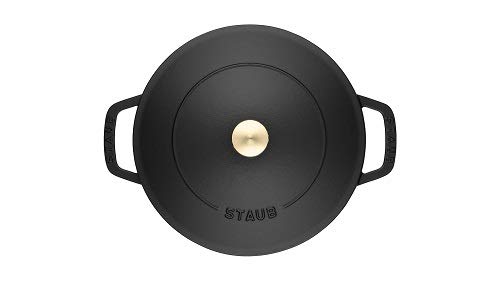 Staub 40511 473/0 With Chistera Black Cast Iron 24 Cm