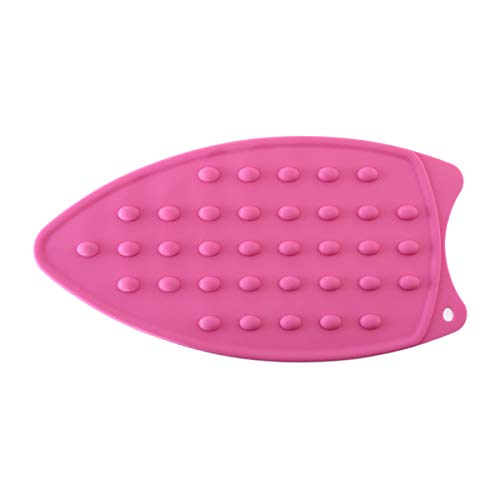 2Pack Silicone Iron Rest Pad, Thicker Series Hot Resistant Mat For Ironing Board, Easy To Use With Wall Hole And Multicolor For