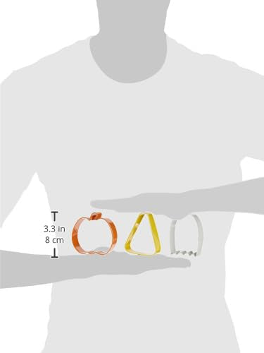 Wilton 3 Piece Halloween Cookie Cutter Set, 1 Ea