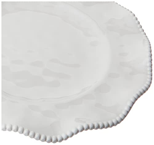 Certified International Perlette Cream Melamine 11'' Dinner Plates, Set Of 4