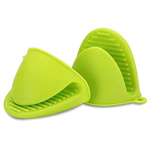 Shelzi Silicone Pot Holder Heat Resistant | Pot Holder Utensil Tool | Kitchen Microwave Oven Mitts Glove For Cooking, Pinch Grip