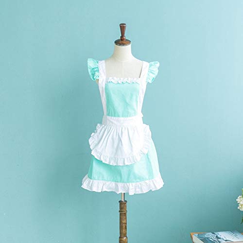 3Nh Pack Of 1 Multiutility Apron (Color: Sky Blue, Size: Size, Material: Cotton)