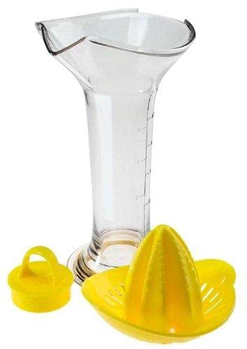 New Metro Design Juice Lab Citrus Juicer-Reamer, 5 Ounce Capacity, Orange