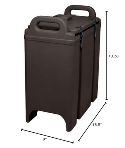 Cambro (350Lcd110) 3-3/8 Gal Soup Carrier - Camtainer,Black