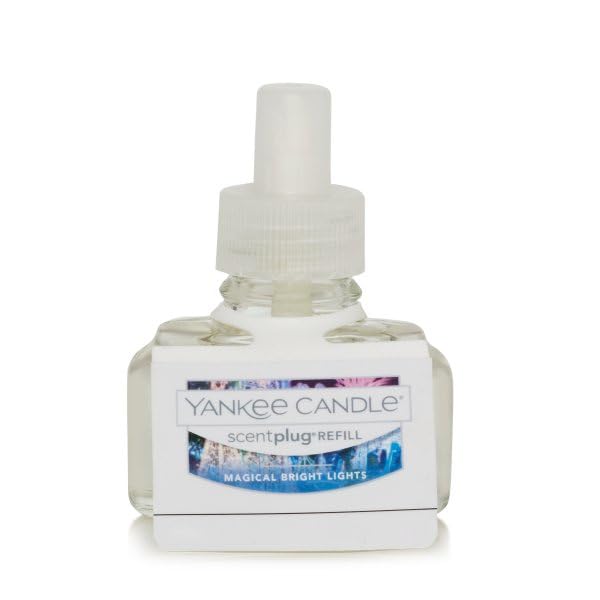 Yankee Candle Holiday Magic Variety Pack - Scent Plug Diffuser Nutcracker with Light Sensor, Scent Plug Refill Magical Bright Li