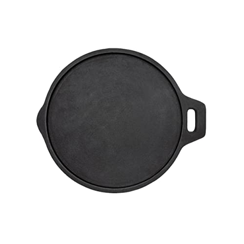 Bhagya Cast Iron Cookware, Preseasoned Cast Iron Tawa For Dosa/Roti/Chappati On Gas And Induction | Naturally Non-Sticky Cookwar