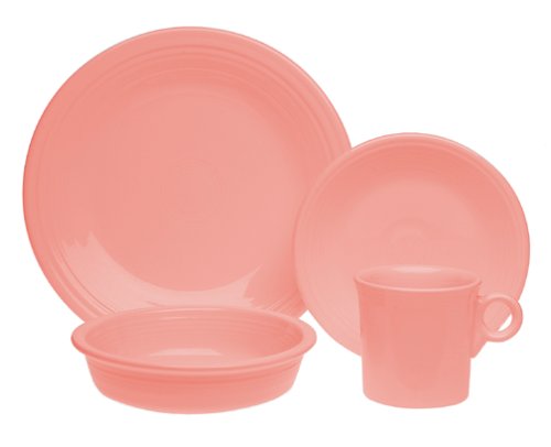 Fiesta 16-Piece, Service for 4 Dinnerware Set, White