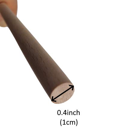 Bsang 8-Inch Large Wooden Crab Lobster Mallet, Seafood Hammers Shellfish Mallets, Wooden Hammer For Chocolate, Hammer Golf Tees,