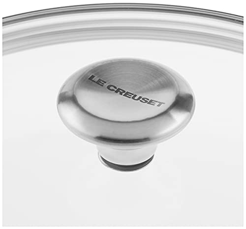 Le Creuset Signature Glass Lid With Stainless Steel Knob, 11''