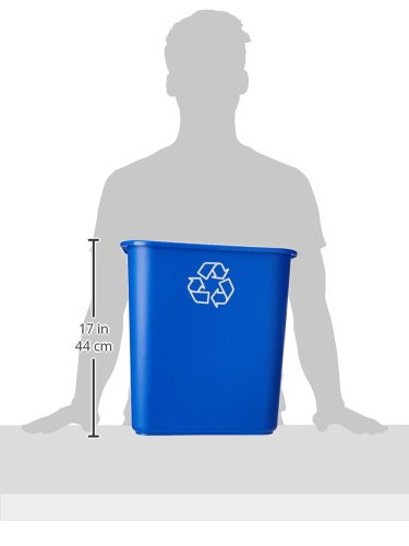 United Solutions Wb0084 Trash Can, 28 Qt - 1 Pack