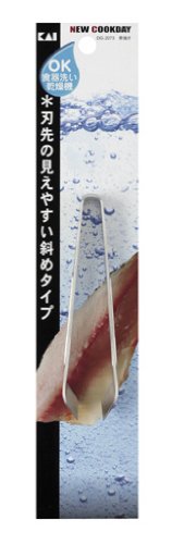 Kai Brand, Stainless Steel Fish Tweezers, 4-Inches