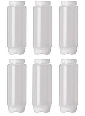 6 Pack Fifo 20 Oz. Squeeze Bottles