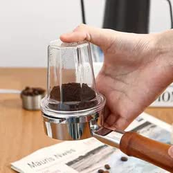 51Mm Dosing Cup Clear For Espresso Portafilter 51Mm, Transparent To Visualize The Coffee Grind Quality (1 Pc)