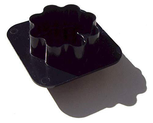 Tupperware Mini Cookie Cutter Canape Dough Cheese Cutter Gadget Cosmos Black