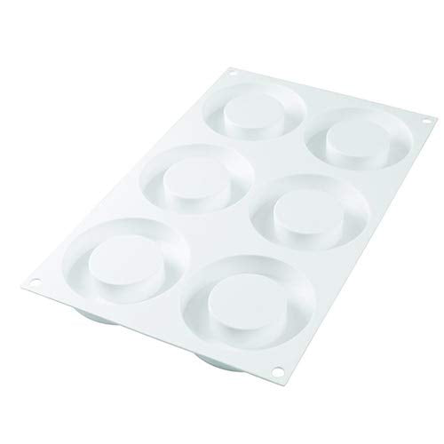 Silikomart The-Ring-65 Set Of 2 Silicone Molds With 1 Plastic Cutter