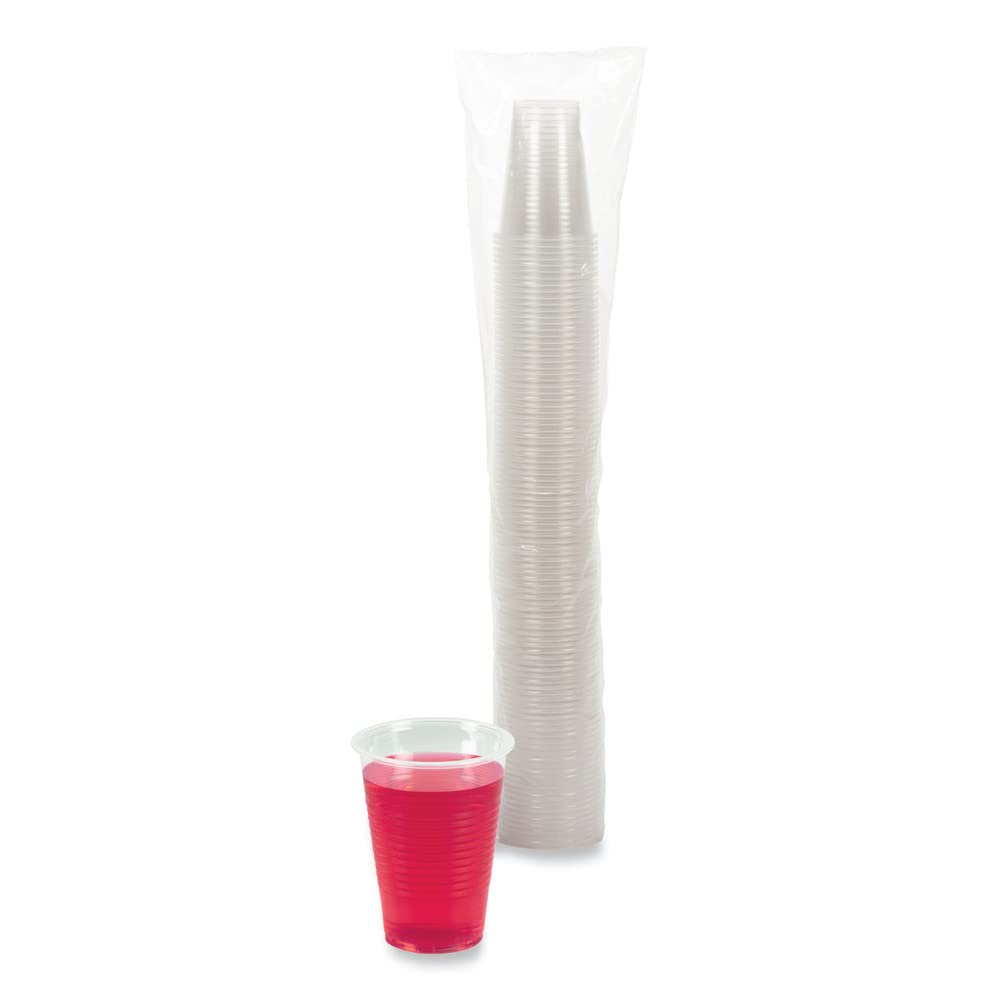 Boardwalk Translucent Plastic Cold Cups, 9Oz, 100/Pack