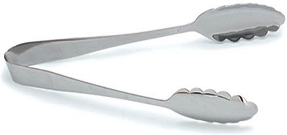 Carlisle Foodservice Products 607683 Stainless Steel Scalloped Serving Tong, 10-1/2'' (Pack Of 12)
