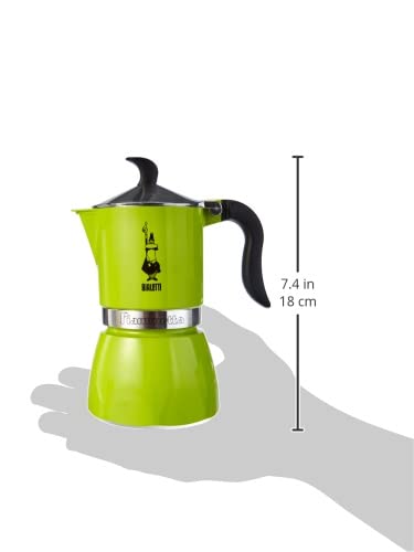 Bialetti cD cafetiAre Fiammetta 3tz Lime  Aluminium