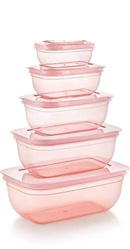 M Villa Airtight Kitchen Storage Container For Fridge, Set Of 5 Pieces,Package Container  For | Dry Fruits | Cereals | Pulses |