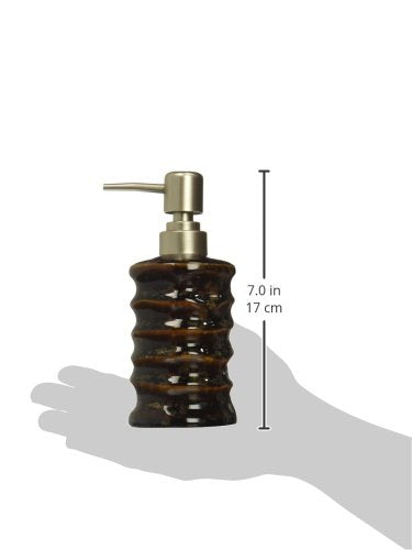 Zings & Thingz 57072867 Stone-Like Bath Accessories, No Size, Brown