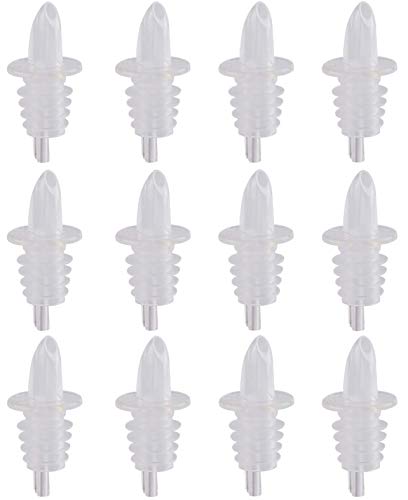 Tablecraft 35C Free Flow Pourer, Clear, 12 Per Pack, New, Economy