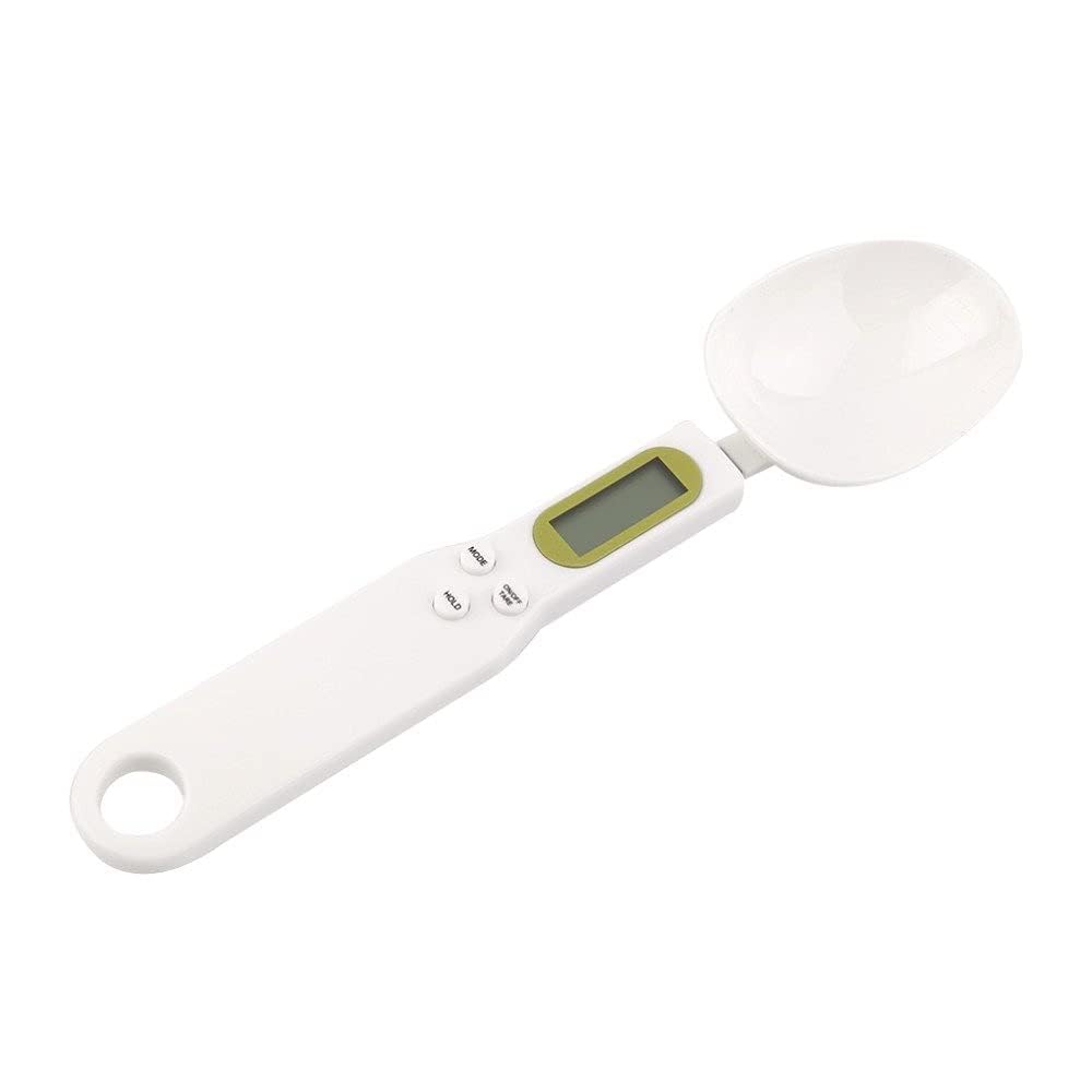 Hbd Electronic Digital Kitchen Spoon Scale Food Weighing Scale (500G/0.1G/1.1Lb) With Lcd Display Detachable Scoop And Tare Func