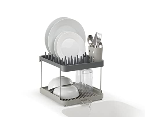 Joseph Joseph Duo 2-Tier Dish Rack - Grey